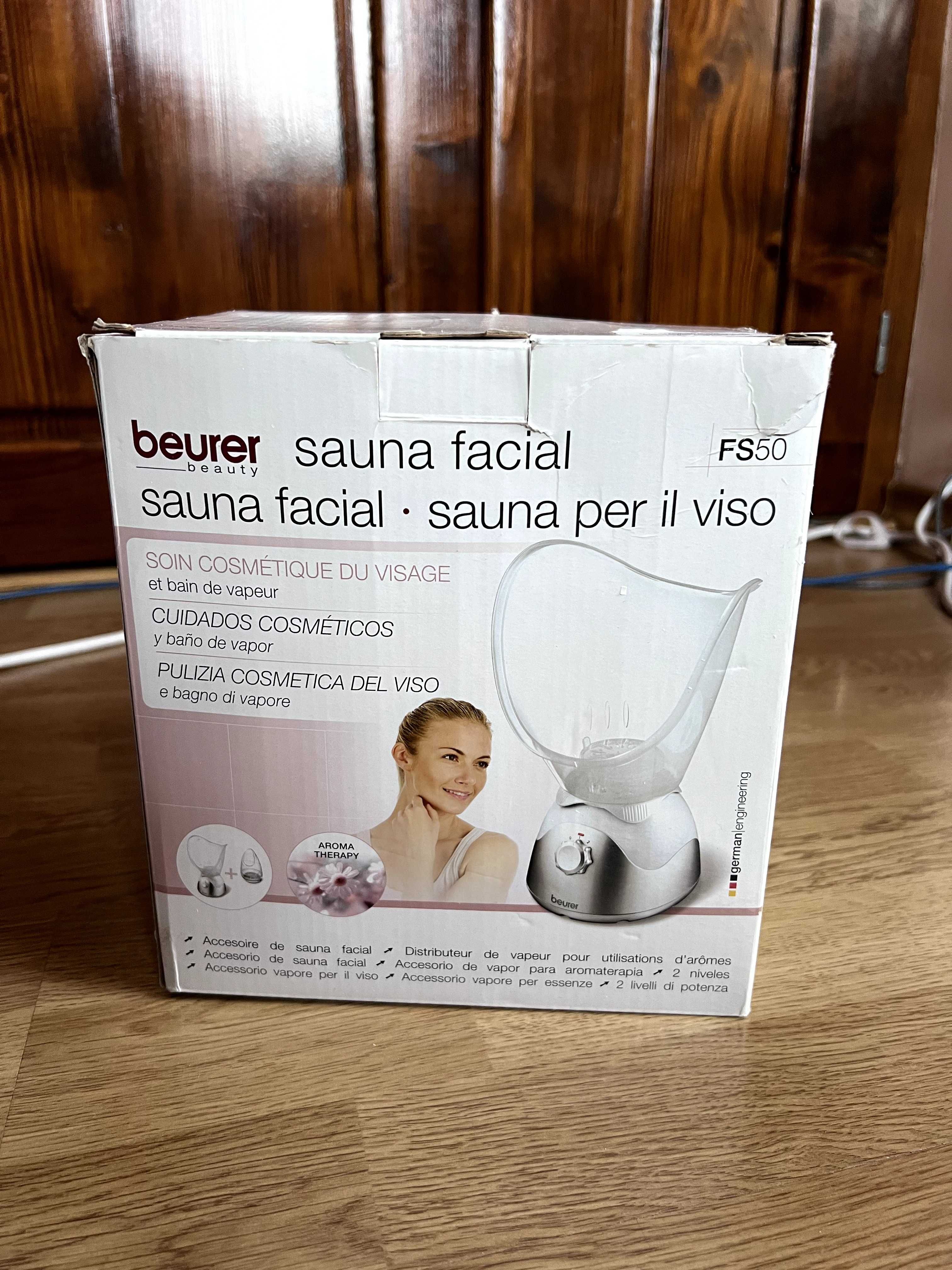 Sauna faciala Beurer FS50 + inhalator/nebulizator