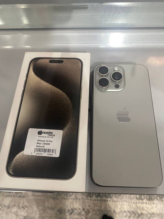 Iphone 15 pro max 256 talik, holati ideal