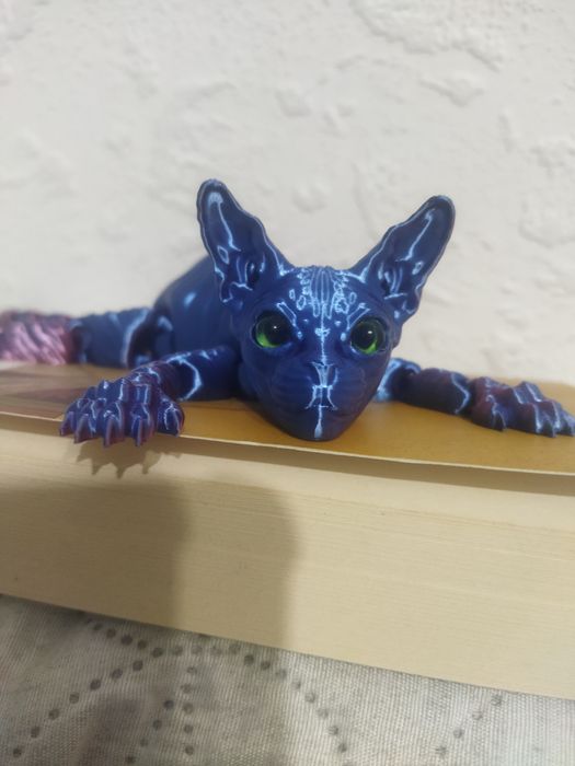 3D принтирана котка играчка