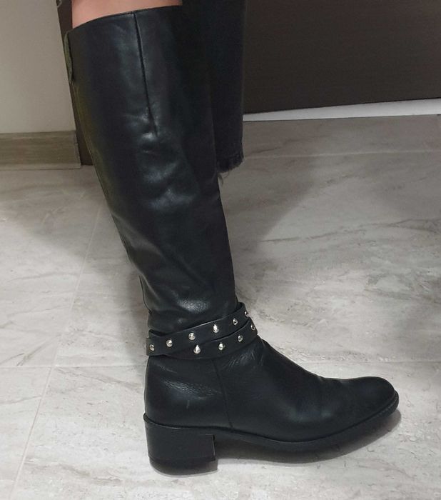 Cizme din piele naturala