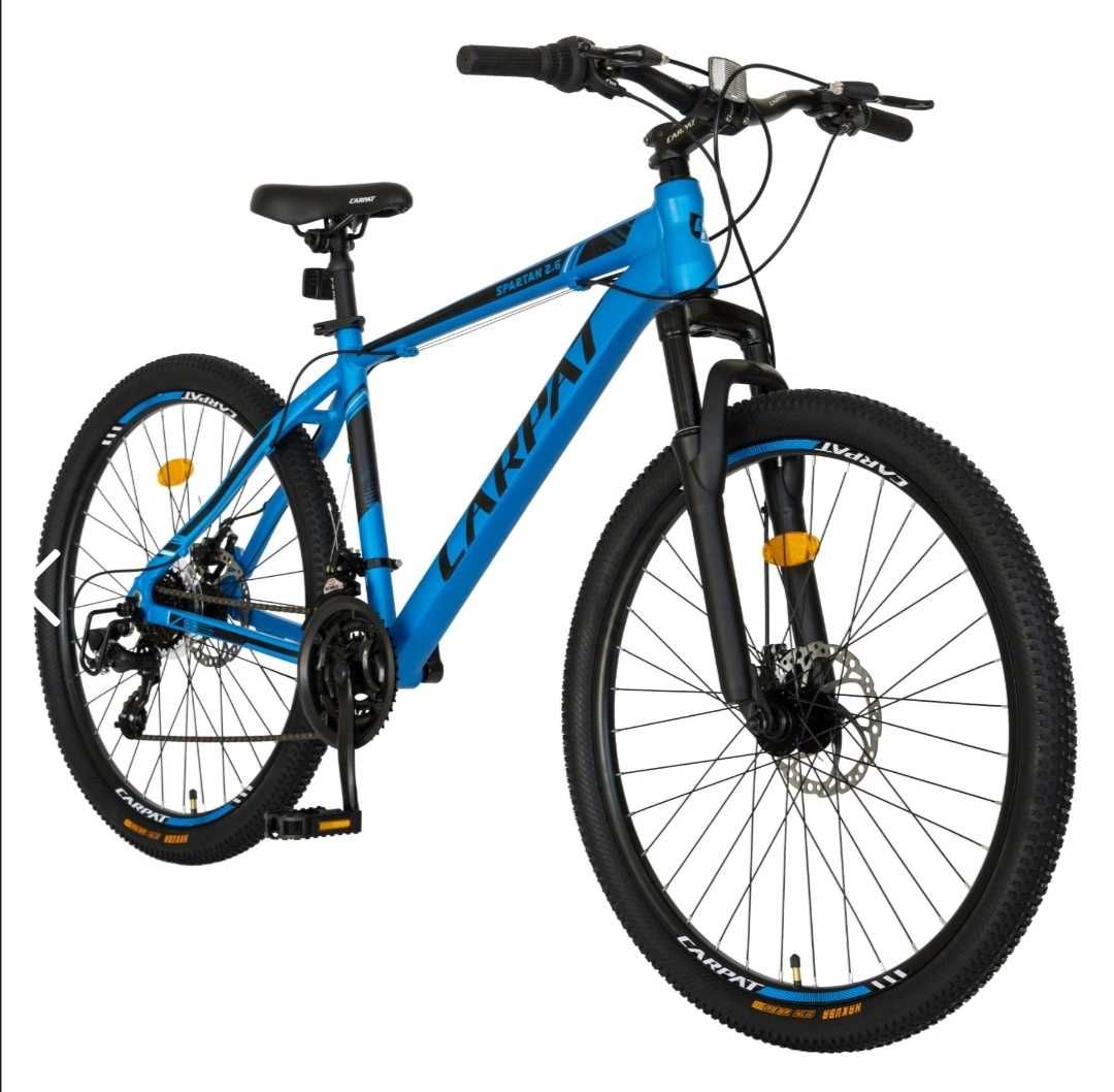 Bicicleta MTB Carpat 27.5 inch negru albastru