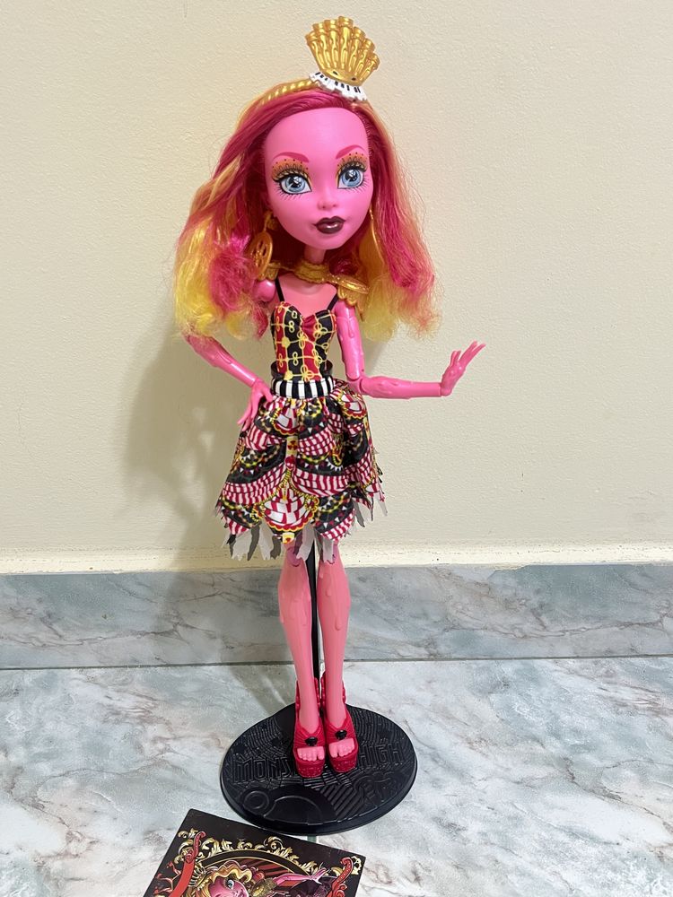 Păpușă Monster High Freak du Chic Gooliope Jellington