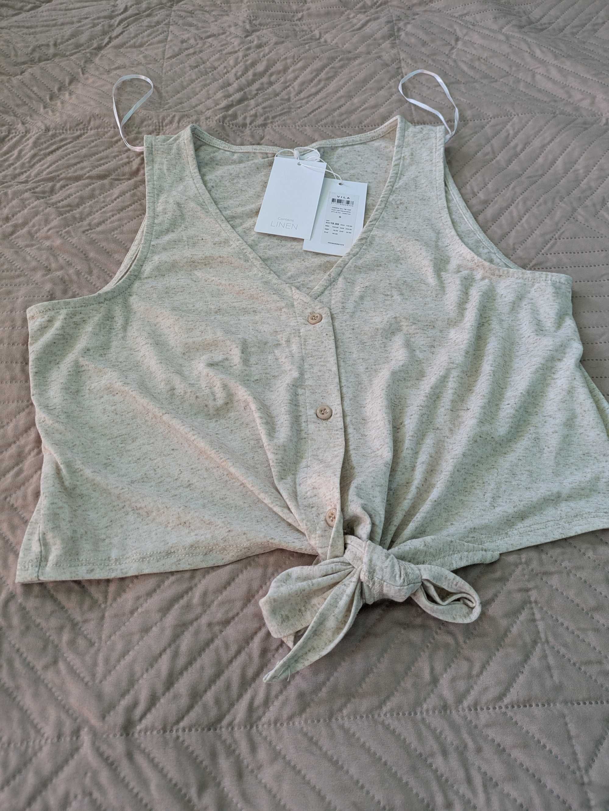 РАЗПРОДАЖБА 12лв Нов топ Only Vila Zara  Mango пайети