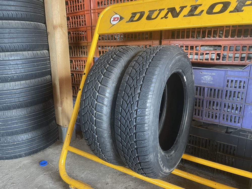 2бр. 165/70/14 Dunlop Winter Response – 7мм, DOT 2018