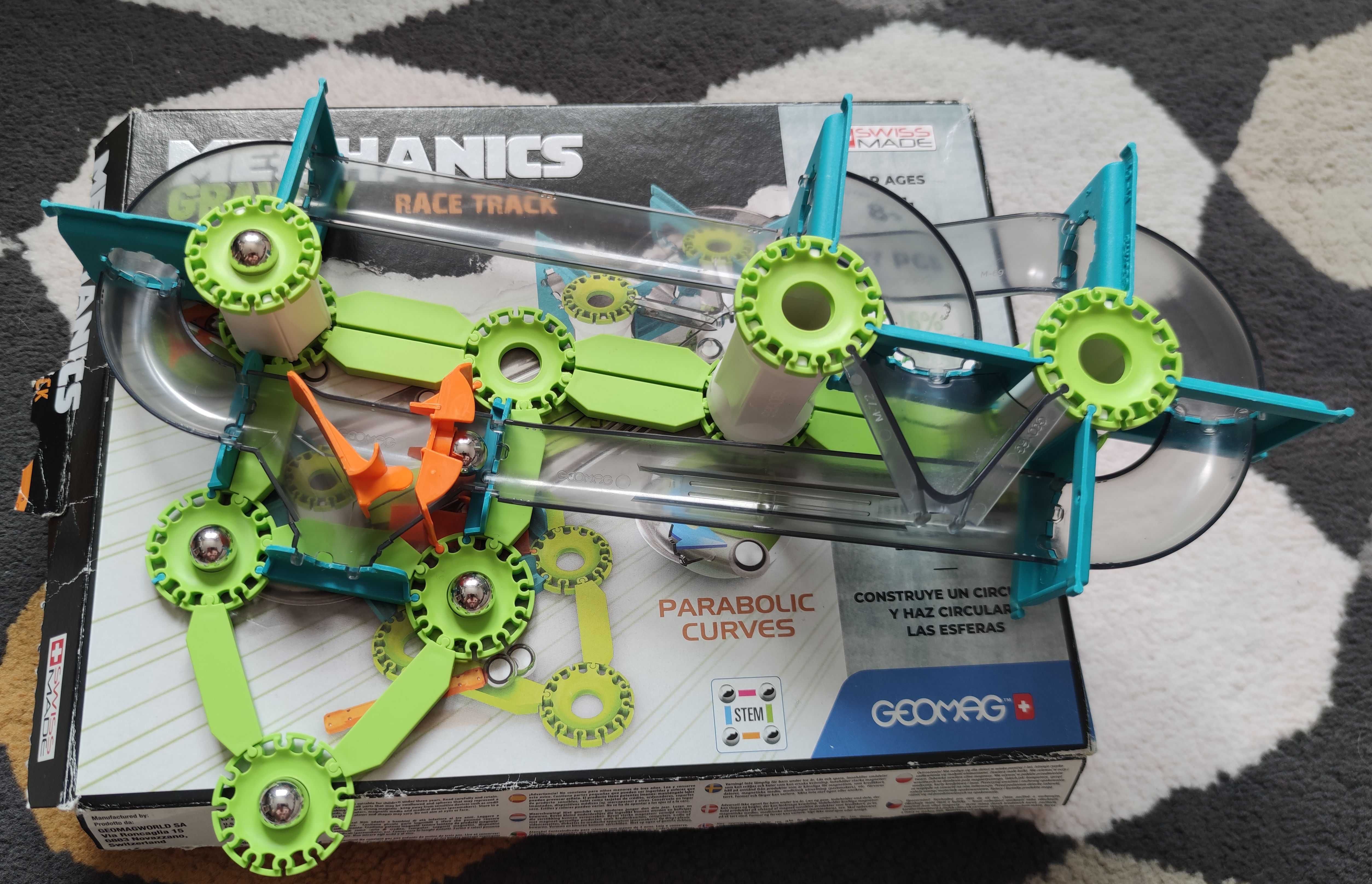 Geomag set magnetic 130 piese Mechanics Gravity RE Loops & Turns