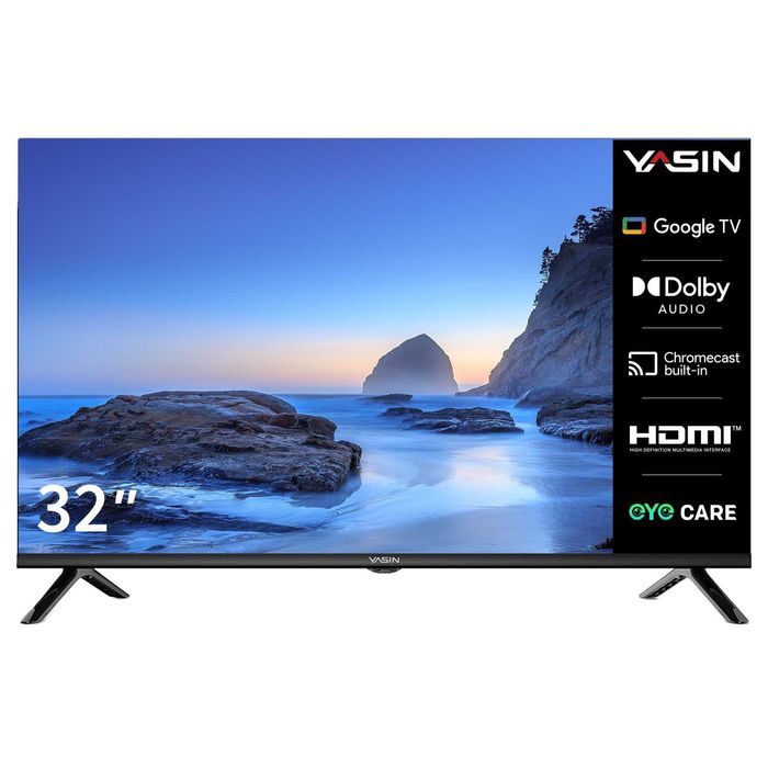 Новый Smart TV YASIN 32G11 — 32", Wi-Fi, Android