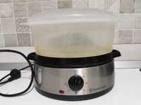 Aparat de gatit cu aburi Russell Hobbs 19270-56, 800W, 9l, Timer, Inox