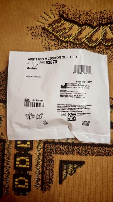 Masca Resmed Airfit N30i perna silicon