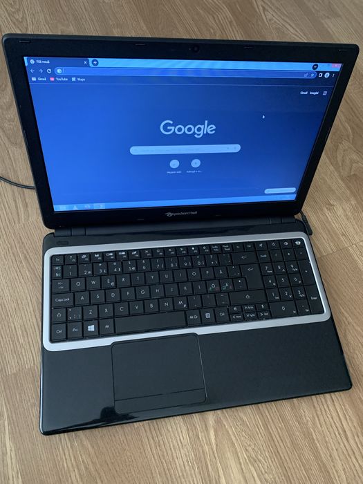 Laptop Slim Packard-bell display 15,6,320gb m,functional cu incarcator