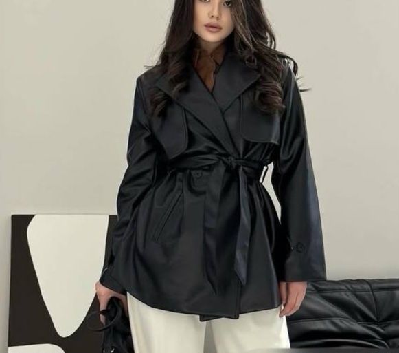 Ayol va qizlar uchun Trench coat Eco