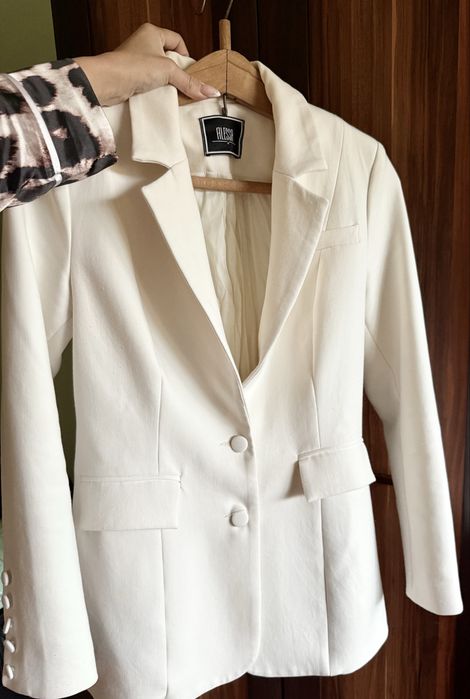 Old money блейзер Alessa soft beige