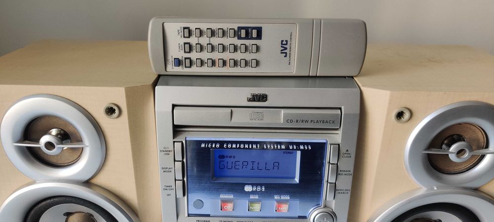 JVC UX M 55 muzica CD tuner caseta amplif boxe muzica