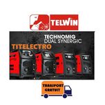 Aparat sudura MIG-MAG/TIG/MMA TELWIN Technomig Dual Synergic argon CO2