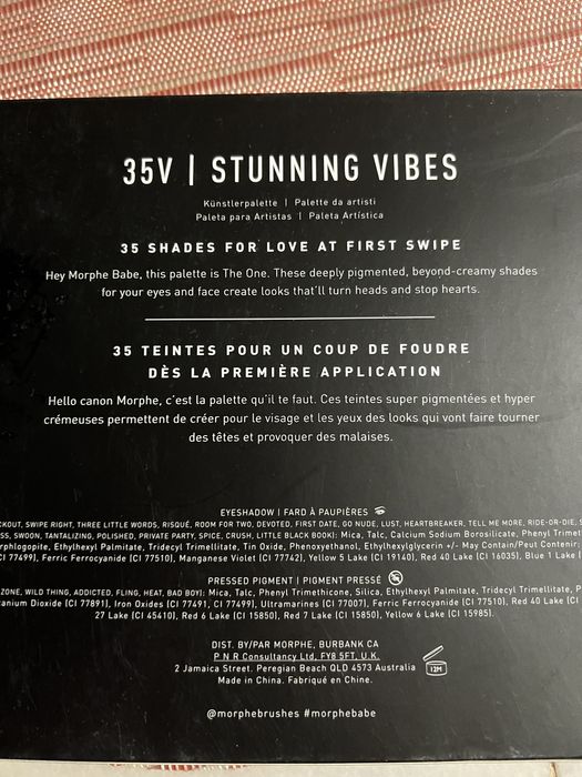 Paleta make-up MORPHE 35V