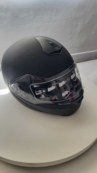 Cască moto Crivit Flip-Up L, vizieră Pinlock, nouă în cutie