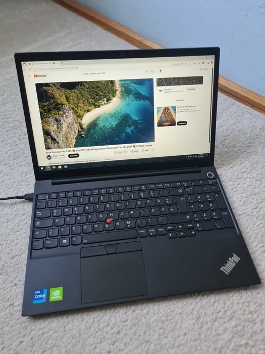 Lenovo ThinkPad E15 Gen2 - Core i7-1165G7 / 32GB DDR4 / 512 SSD MX450