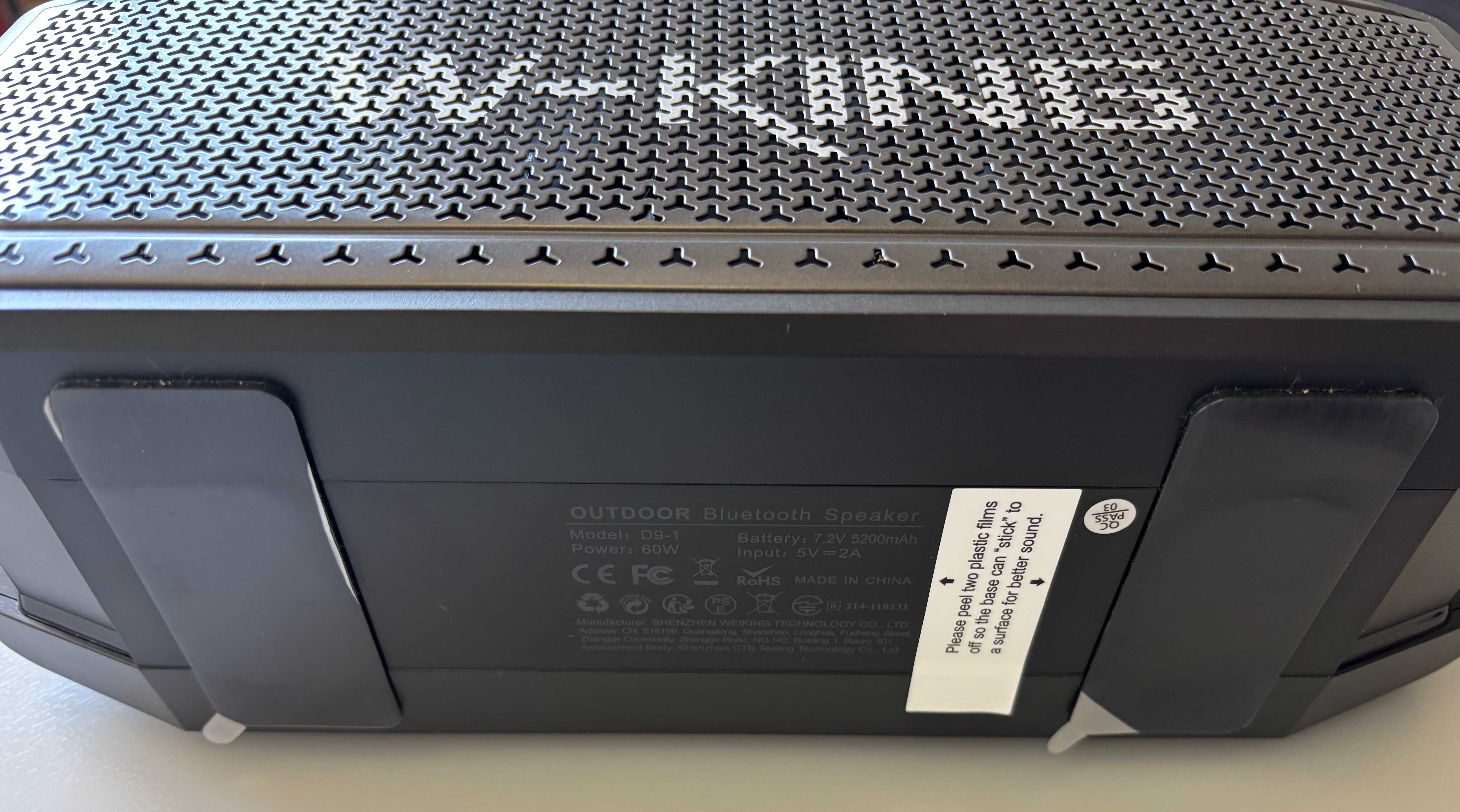 W-KING D9-1 60W Bluetooth Speaker