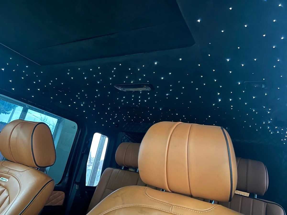 Material textil/alcantara retapitare Mercedes + kit plafon instelat