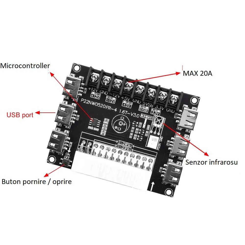 Adaptor pentru transformarea sursei de calculator