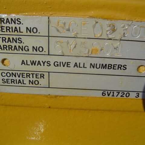 Transmisie CATERPILLAR D300D 6Y-5801 -Piese de schimb Caterpillar