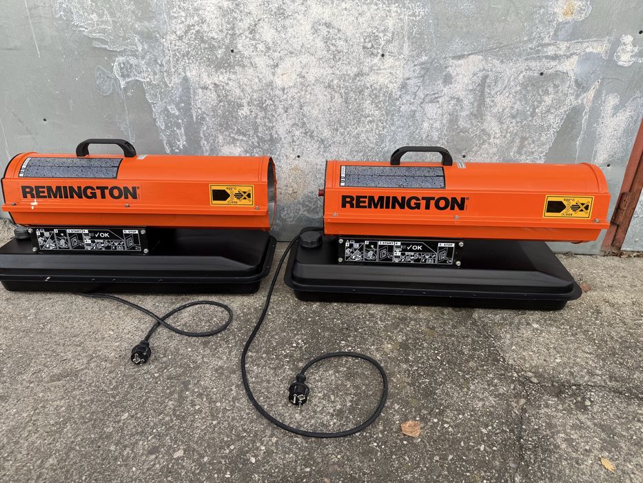 Tun aer cald caldura Remington REM 12 CEL pe motorina Diesel