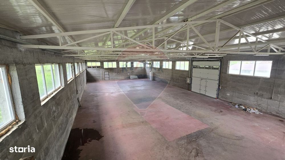Spațiu industrial de 547mp si 1712mp de închiriat în zona Nord-Est