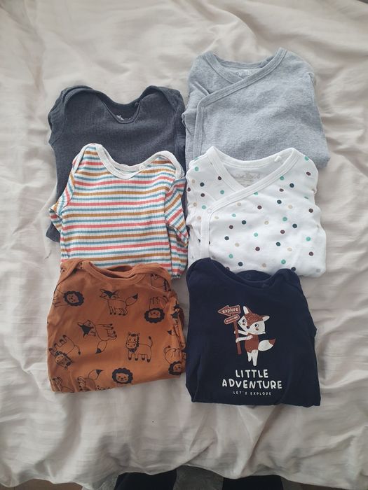 Set 6 body-uri bebe 62/68