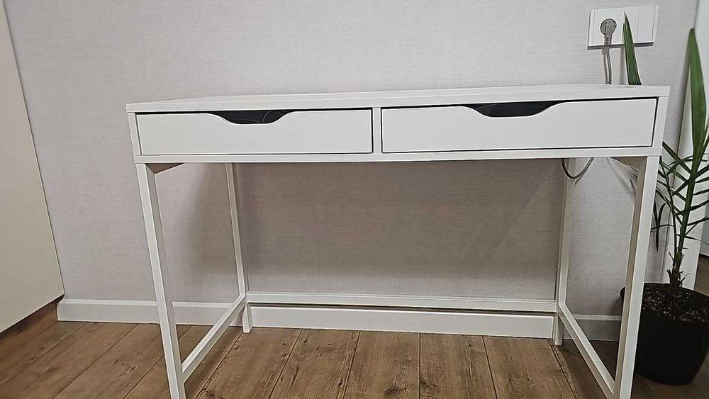 Письменный стол ALEX ИКЕА, белый 100x48 см