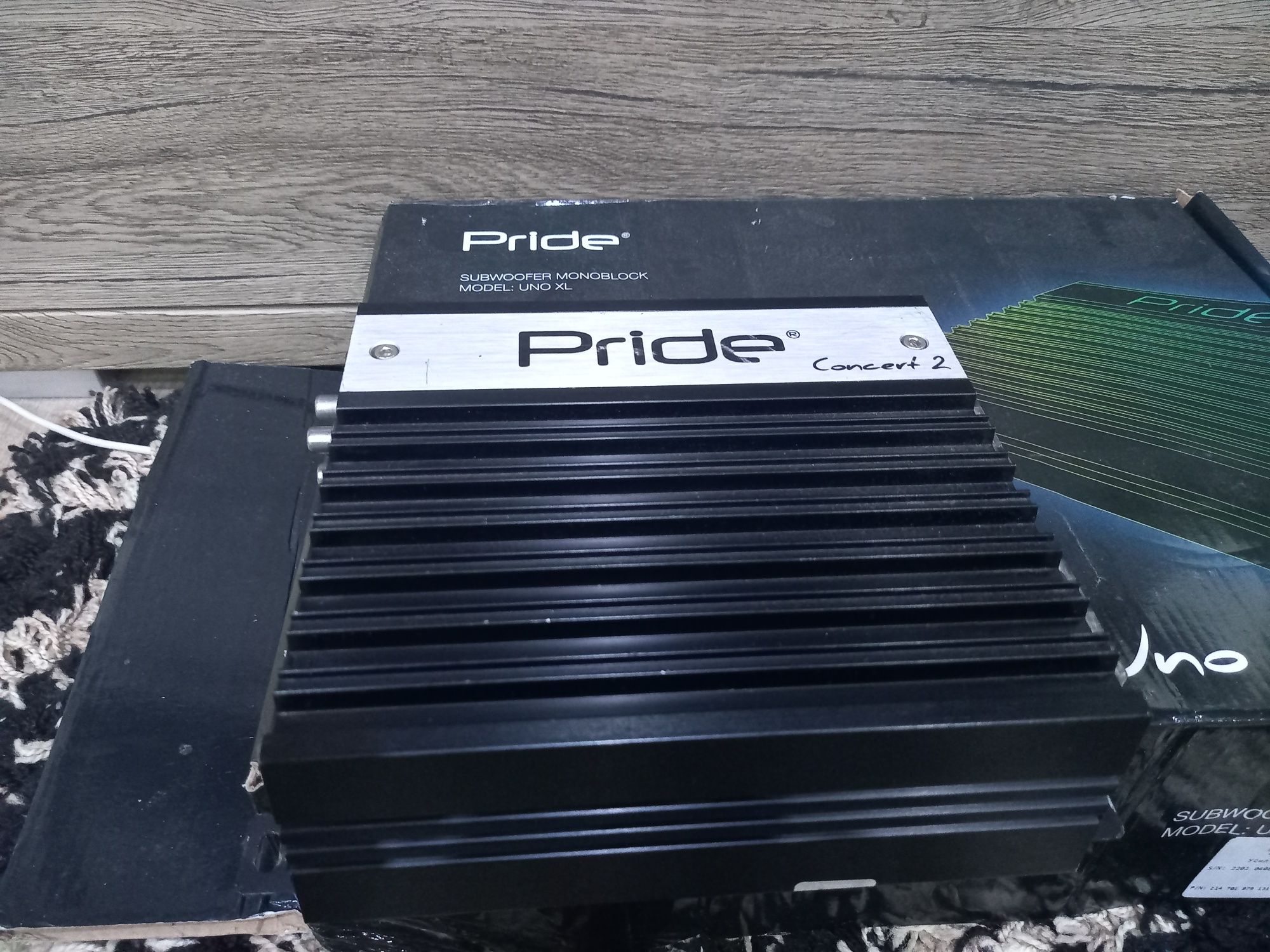 Усилвател Моноблок Pride Concert 2 _1700w Rms Full Range/ 2 broia