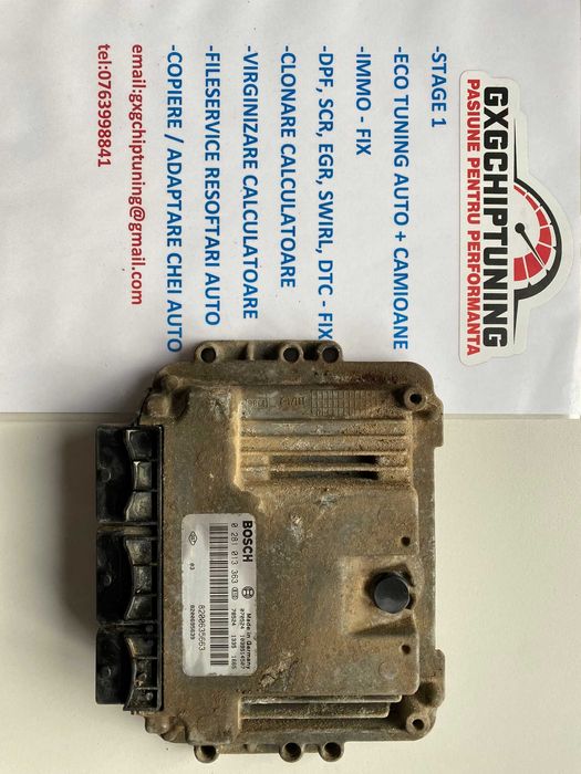ECU Renault Master Opel Movano 2.5dci 0281013363 8200635663 8200695639