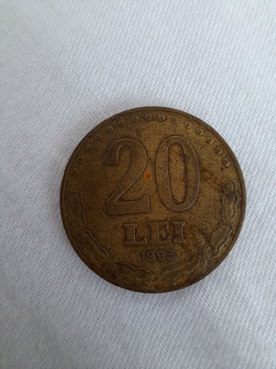 Moneda colectie 20 lei 1993 Stefan cel Mare