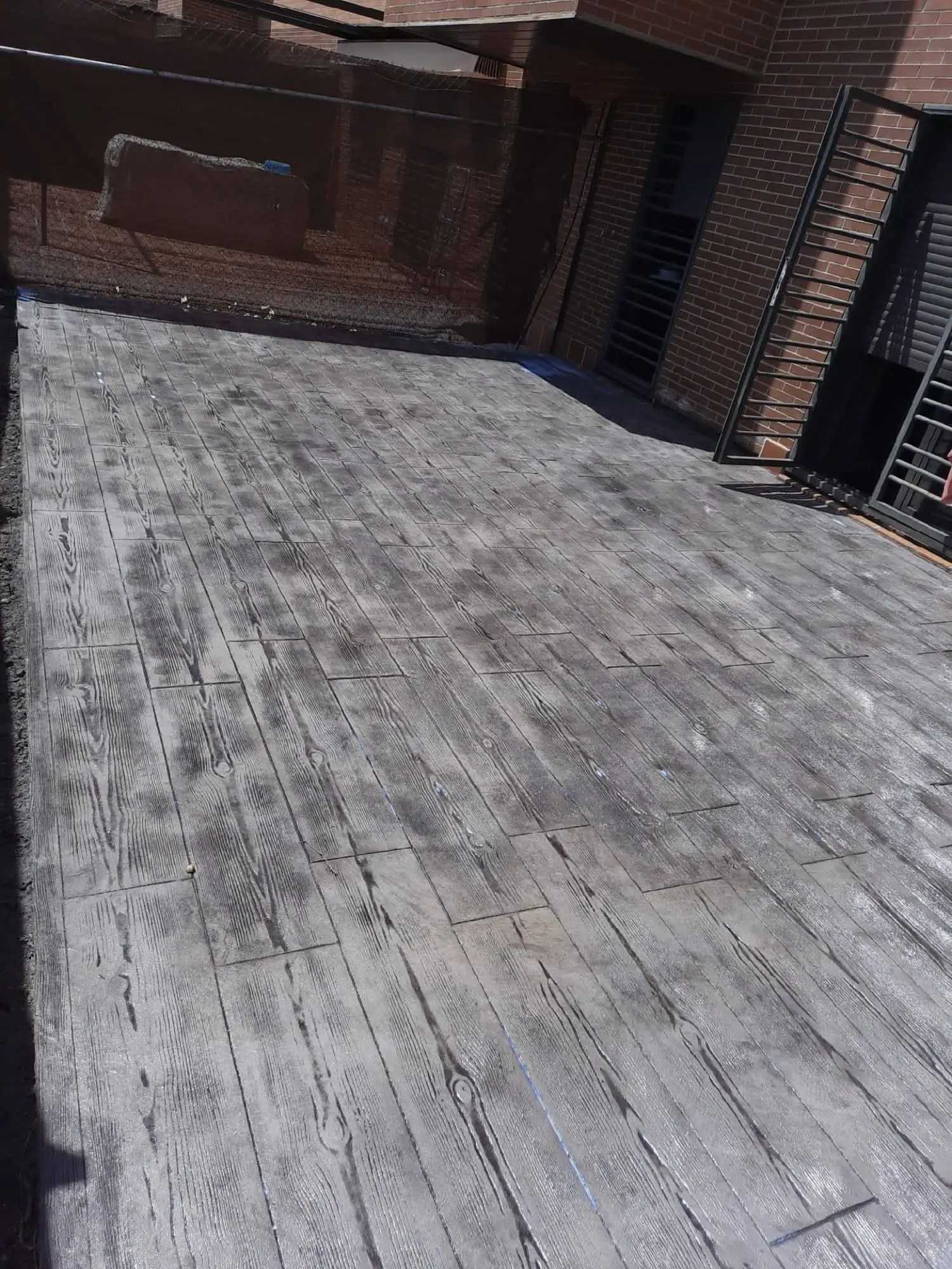 Beton amprentat si elicopterizat