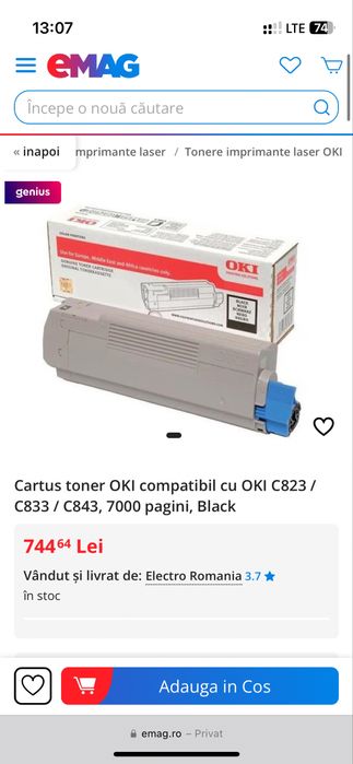 Tonere Oki C833/C843
