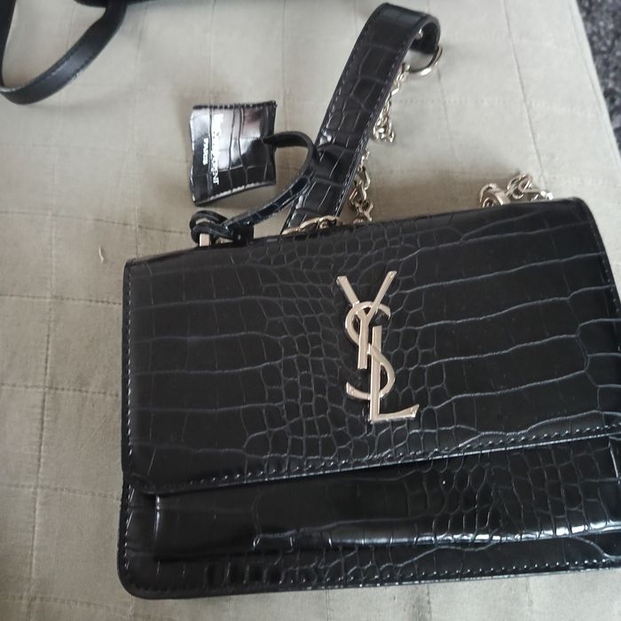 Poșetă crossbody croco