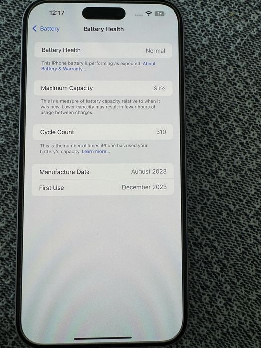 Iphone 15 plus stare buna
