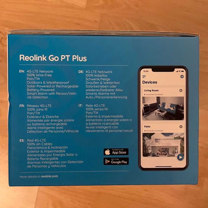 Camera de supraveghere Reolink Go PT Plus