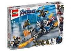 LEGO Super Heroes 76123 - Captain America: Atacul Outriderilor