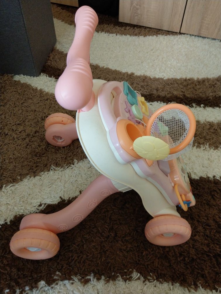 Бебешка проходилка 3в1 Play & Grow Pink Kikkaboo