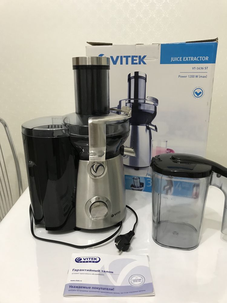 Соковыжималька VITEK 1200W, 20000 тг