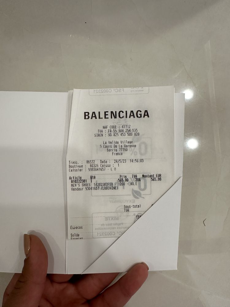 Balenciaga track оригинал-много рядко срещан цвят