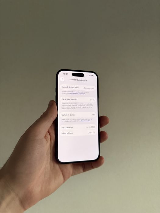 iPhone 16 128gb Black 100%