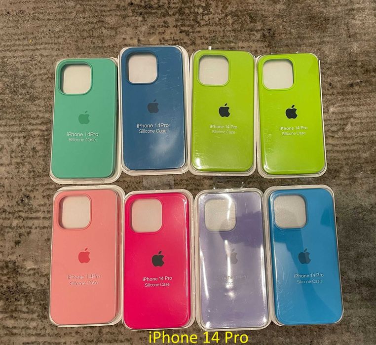 Husa iPhone 15 Pro  14 Pro Max SILICON - Folie Sticla 3D