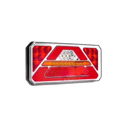 Стоп диоден ЛЕД светлина с динамичен мигач 5 светлини 12/24V - T483