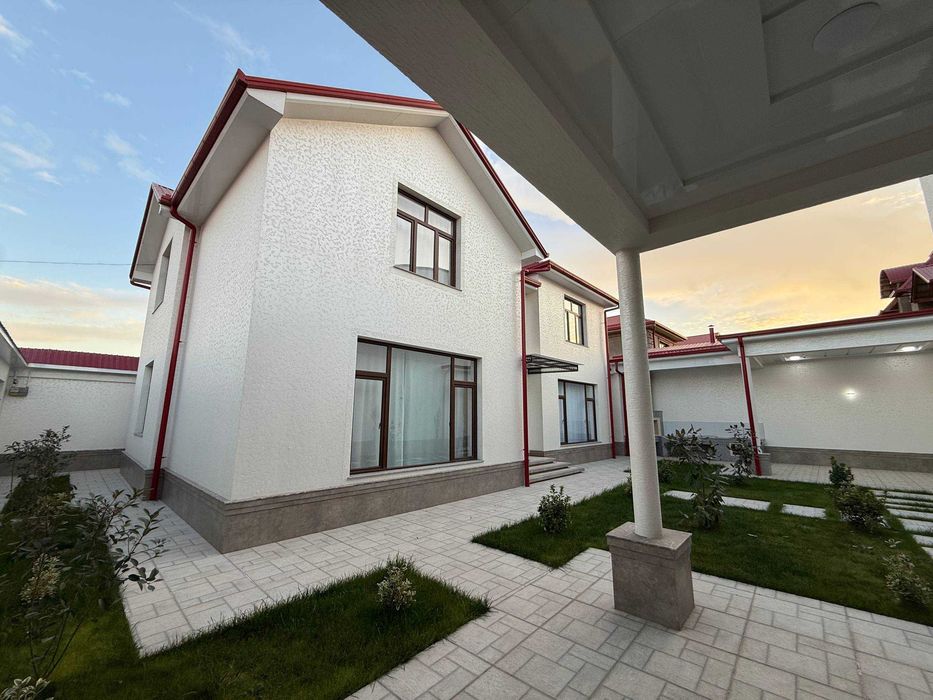 Юнусобод Хасанбойда тайёр янги ховли сотилади 4 соти 5 хона 2 зтаж