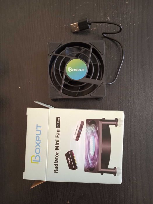 Ventilator cu mufa USB pentru harduri externe minipc mediaplayer NOU