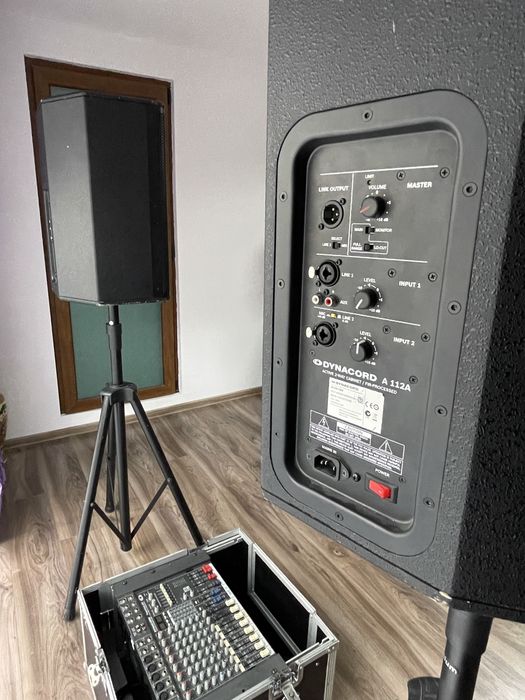 Mixer dynacord 600 activ si boxe dynacord a112