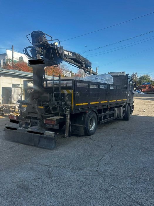 Camion cu macara Mercedes Actros + remorca de vanzare!