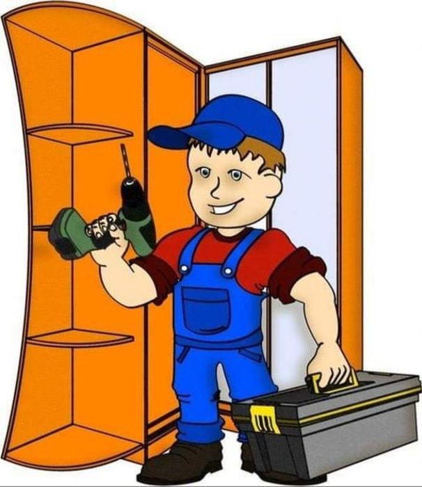 Разборка и сборка мебели. Мебельщик. Услуги грузчиков, Перфоратор. Дем