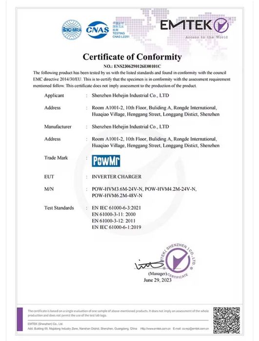 Хибриден инвертор Pow Mr - 6,2 Kw / 48V