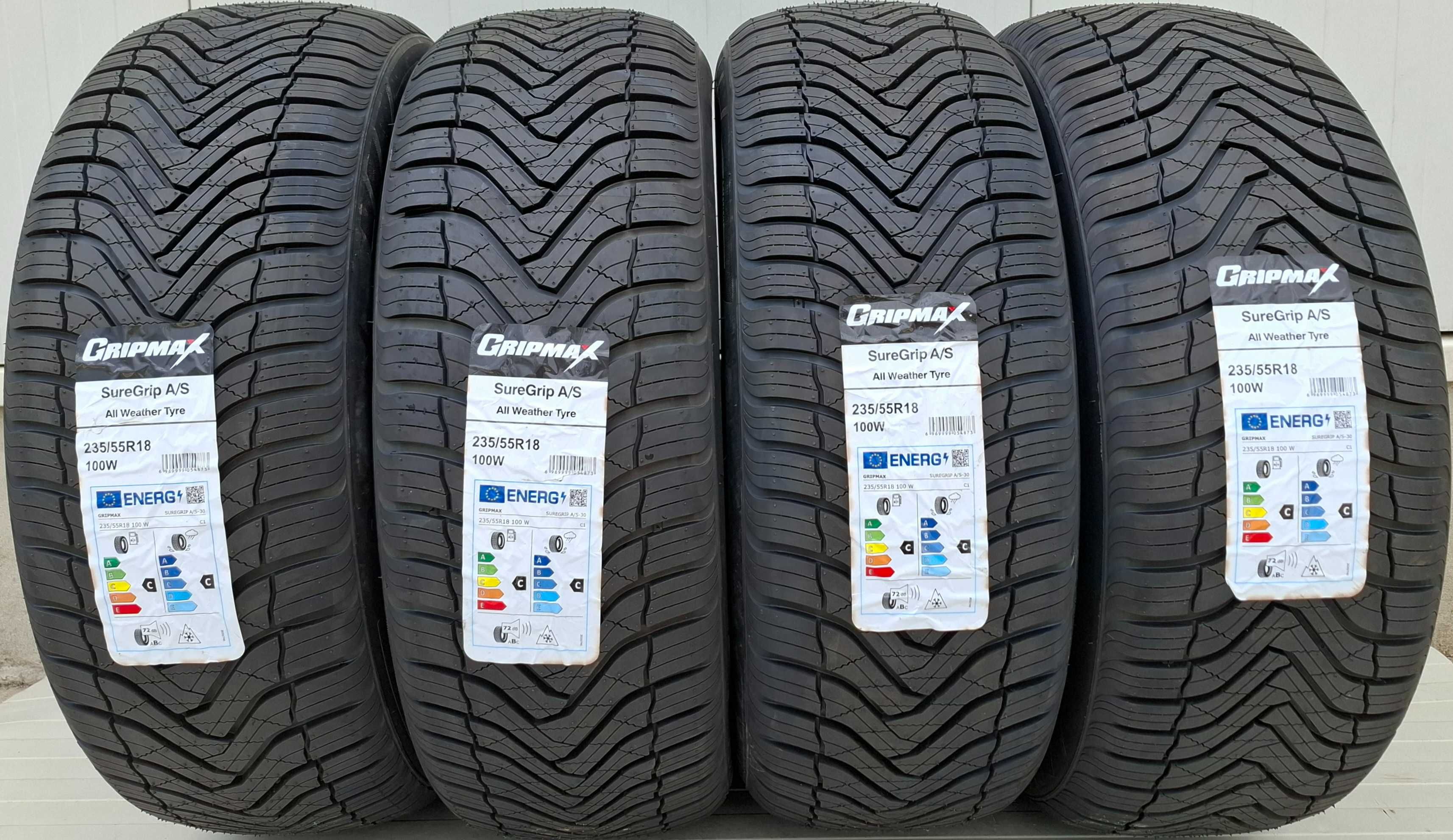 235/55 R18, 100W, GRIPMAX All Season, Anvelope mixte M+S